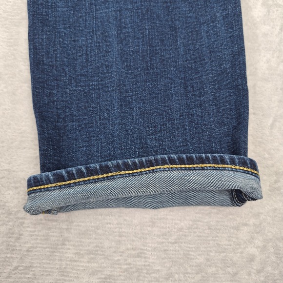 American Eagle 33x32 (34x30) Men's Airflex+ Straight Jeans Dark Wash Stretch - Picture 10 of 11